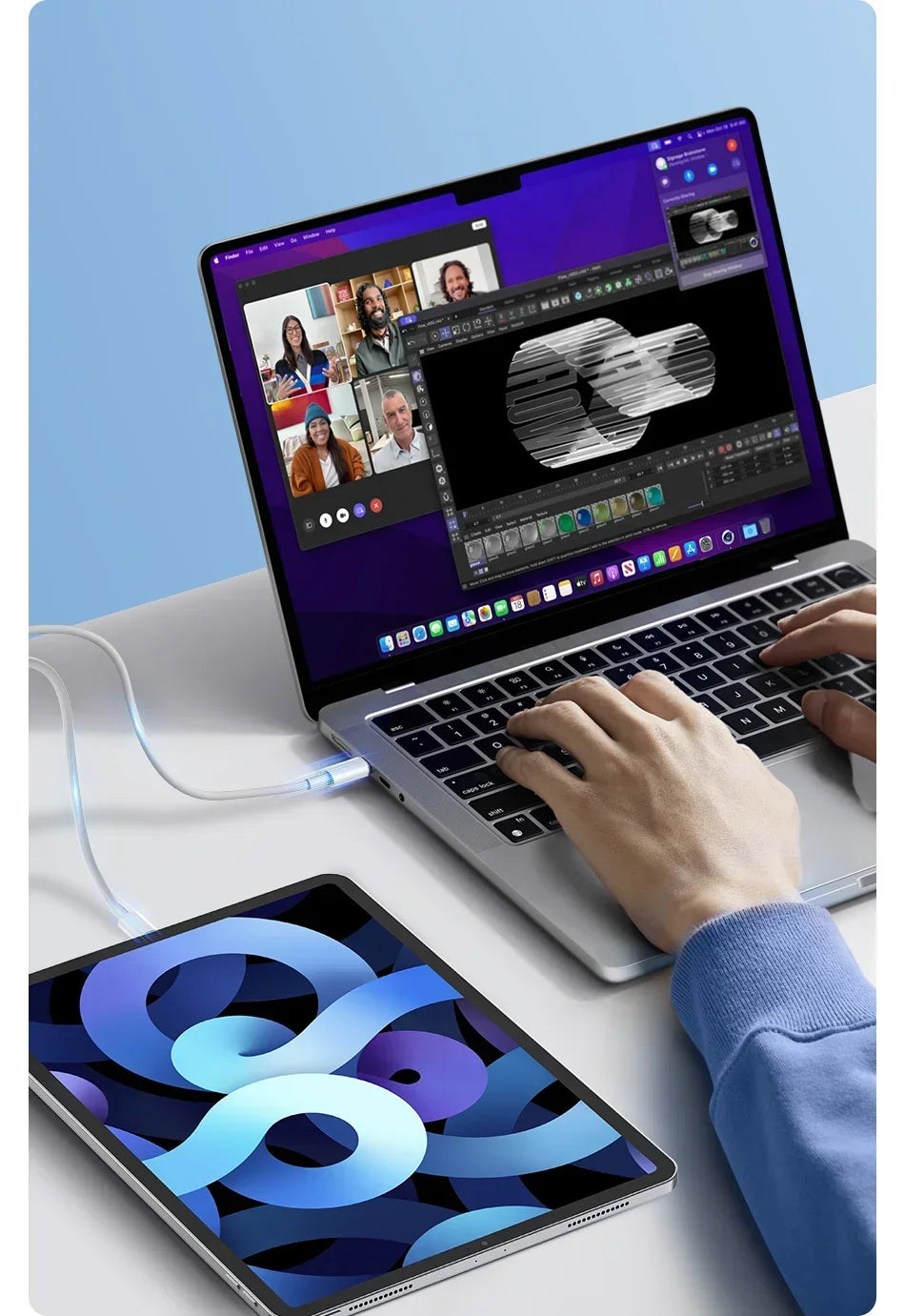 100W C to C PD Cable for iPhone 16 & Android