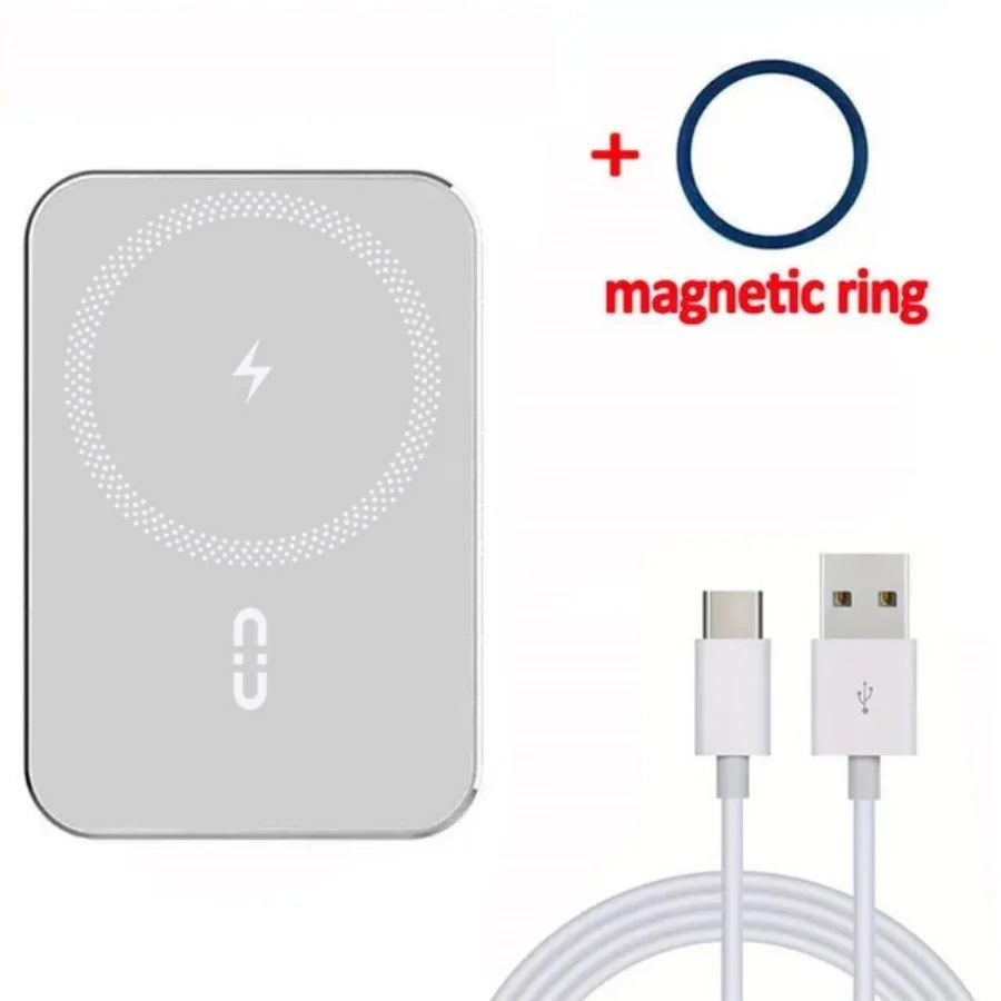 15W Magnetic Wireless Car Charger Mount-360° Rotation