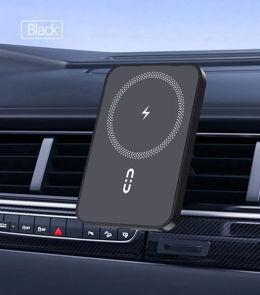 15W Magnetic Wireless Car Charger Mount-360° Rotation