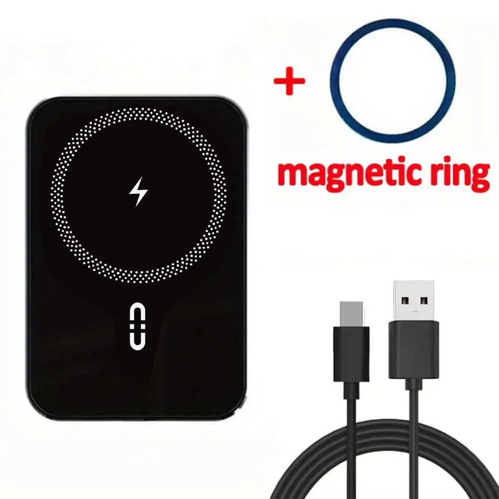 15W Magnetic Wireless Car Charger Mount-360° Rotation