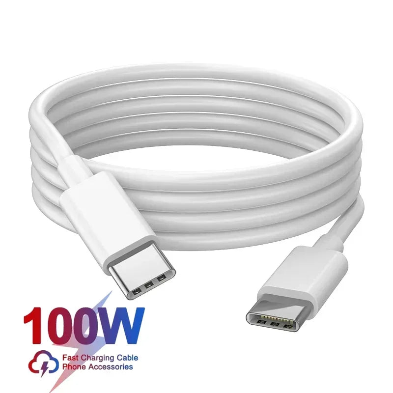 100W C to C PD Cable for iPhone 16 & Android